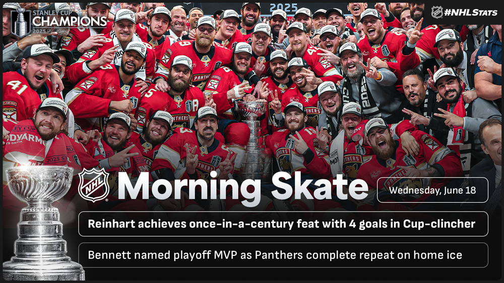 NHL Morning Skate: Stanley Cup Champions Edition – June 18, 2025