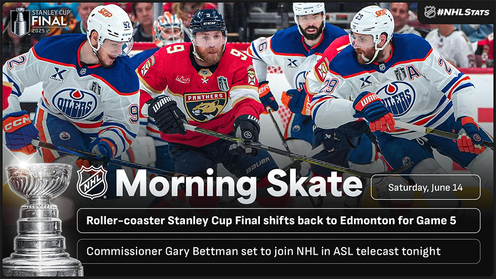 NHL Morning Skate: Stanley Cup Final Edition – June 14, 2025