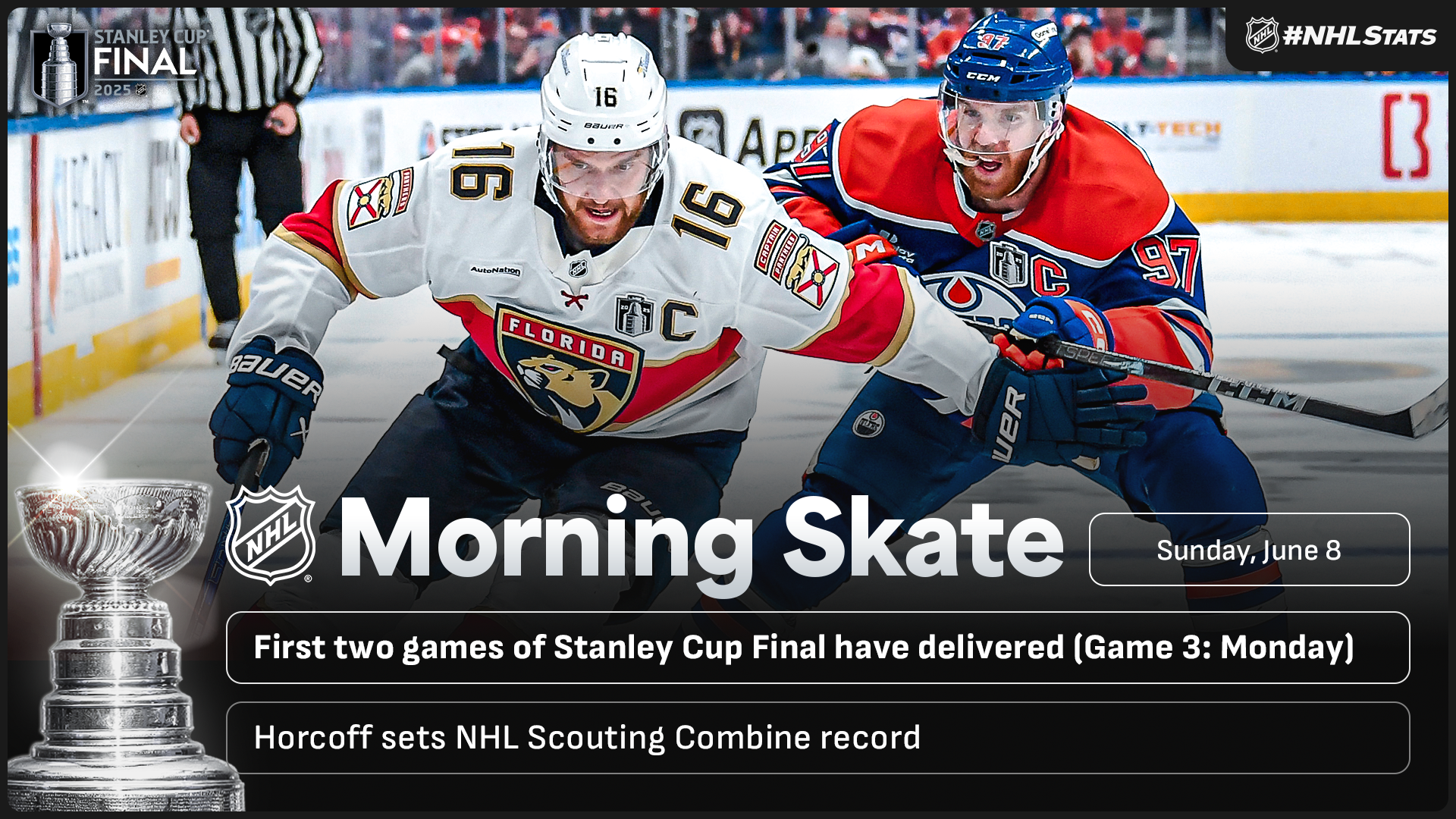 NHL Morning Skate: Stanley Cup Final Edition – June 8, 2025
