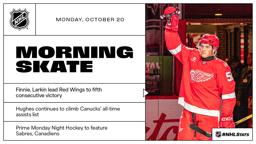NHL Morning Skate – Oct. 20, 2025