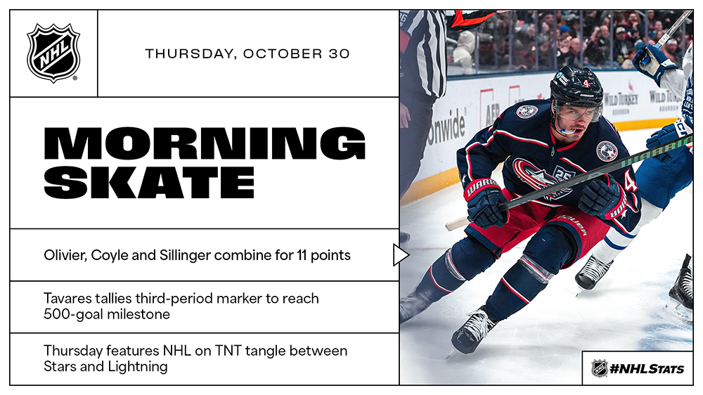 NHL Morning Skate – Oct. 30, 2025