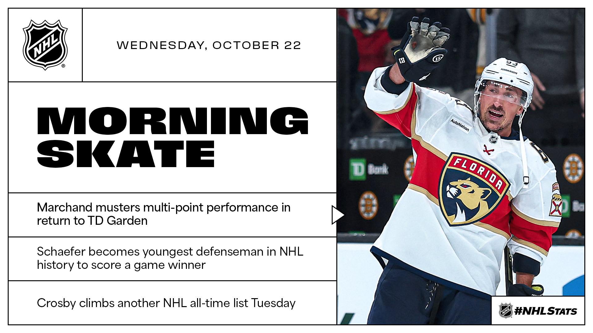 NHL Morning Skate – Oct. 22, 2025