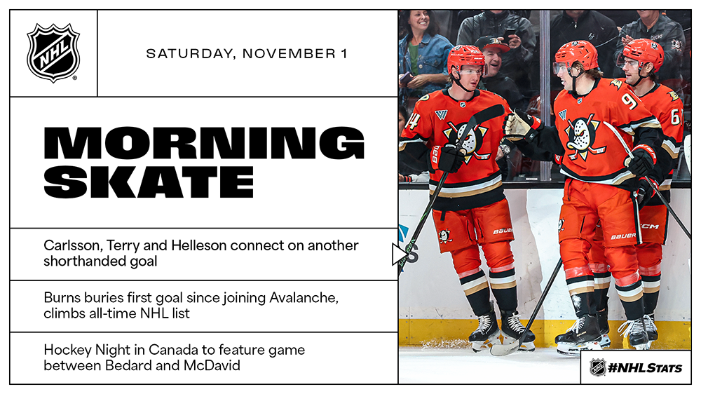 NHL Morning Skate – Nov. 1, 2025
