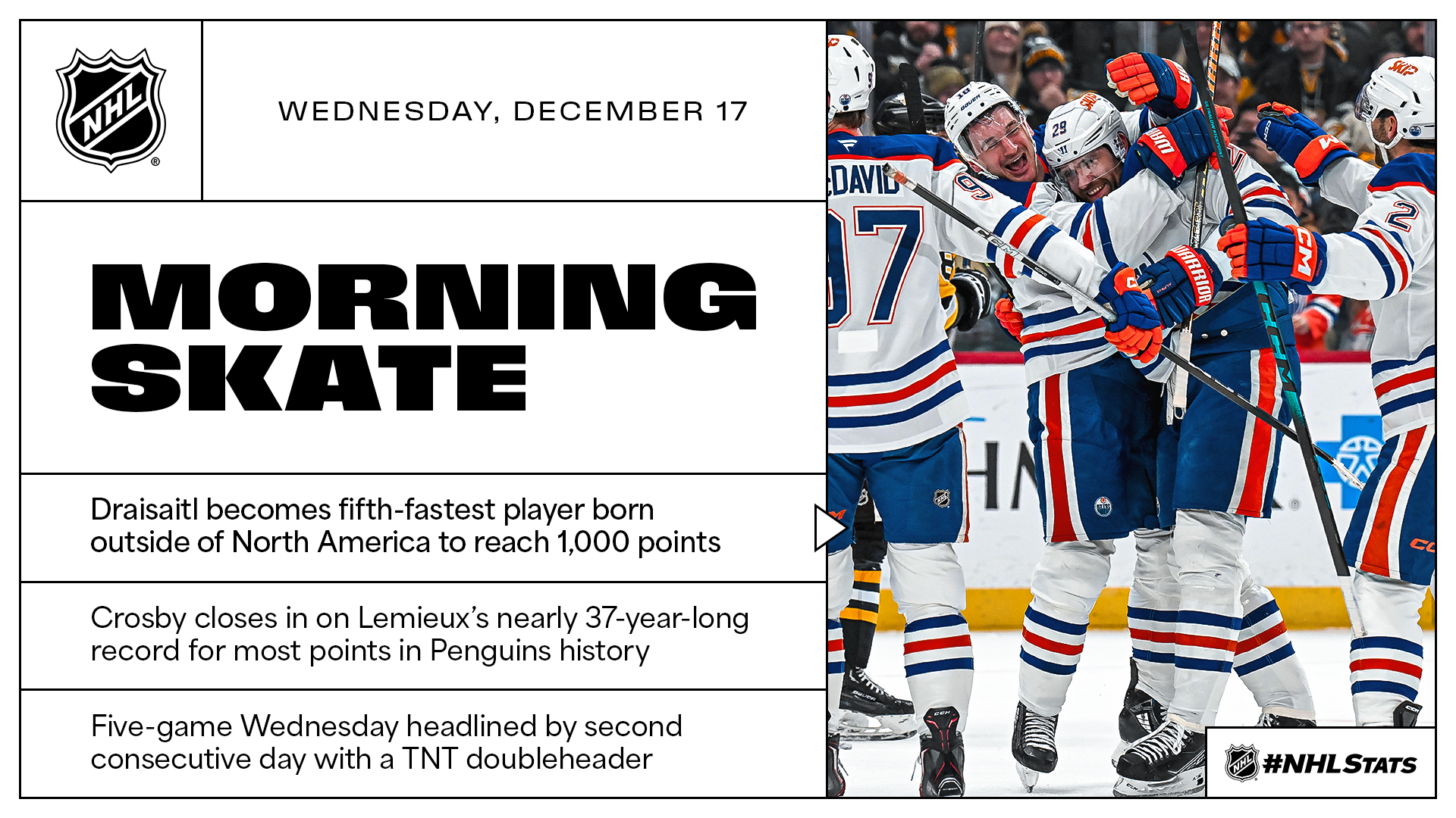 NHL Morning Skate – Dec. 17, 2025