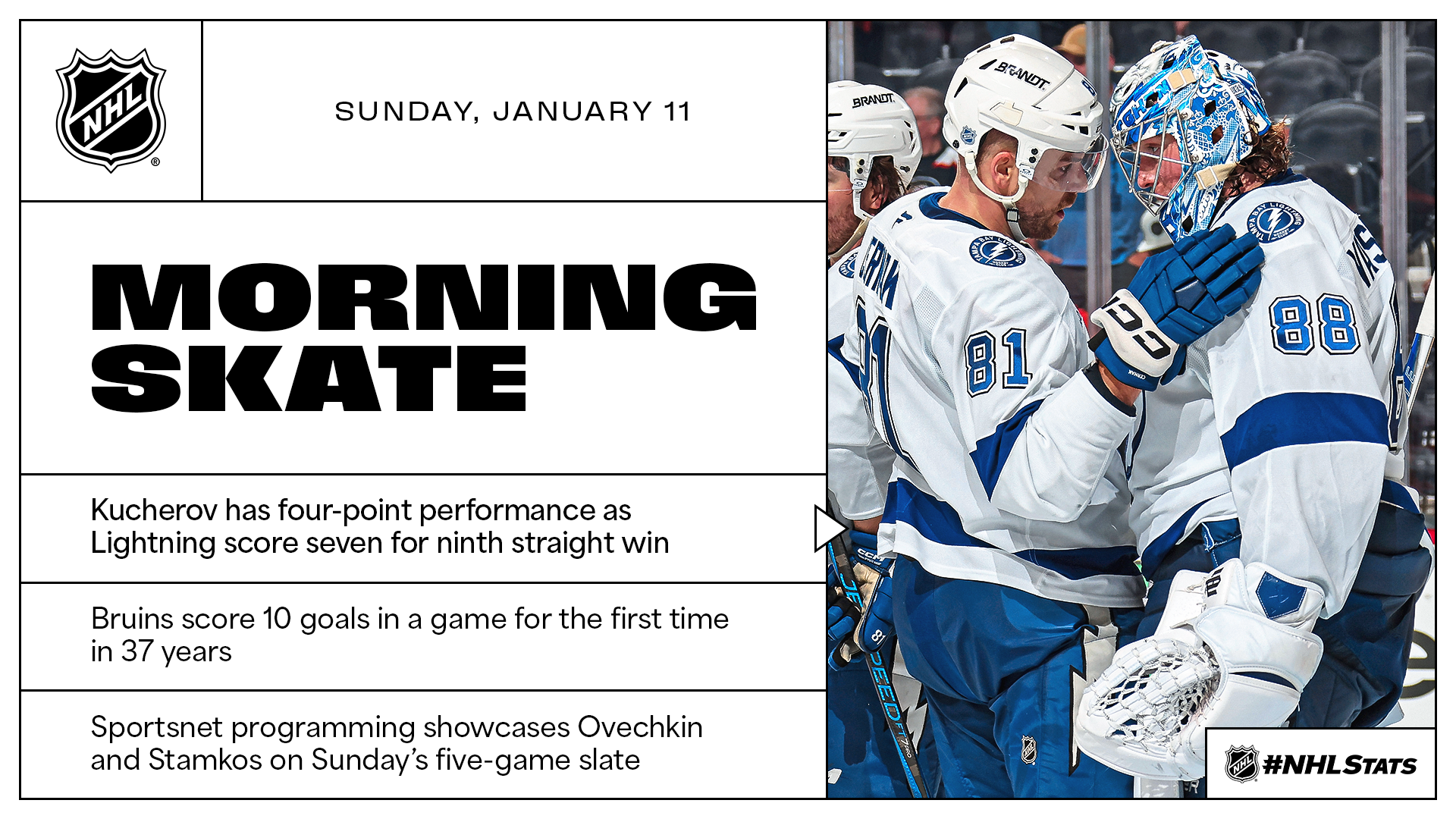 NHL Morning Skate – Jan. 11, 2026