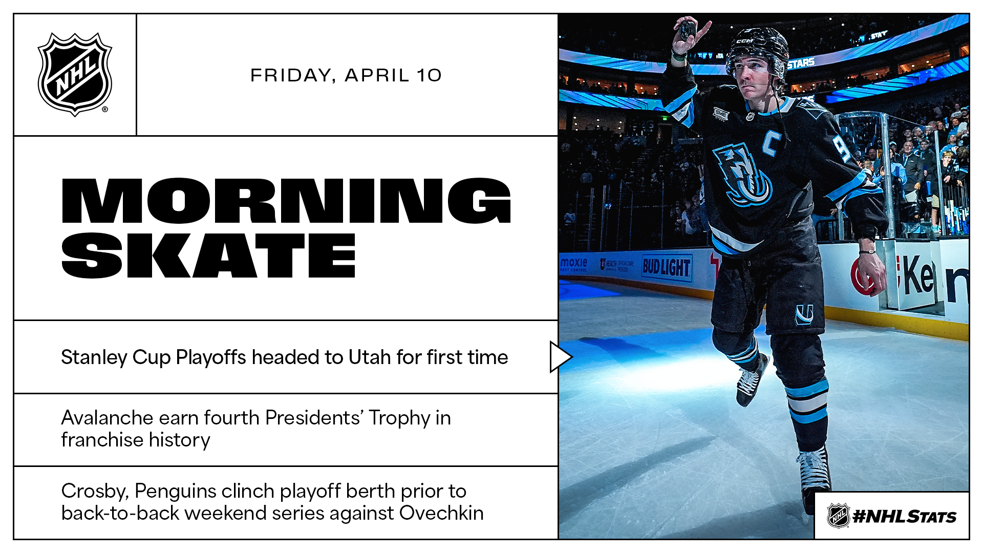 NHL Morning Skate – April 10, 2026