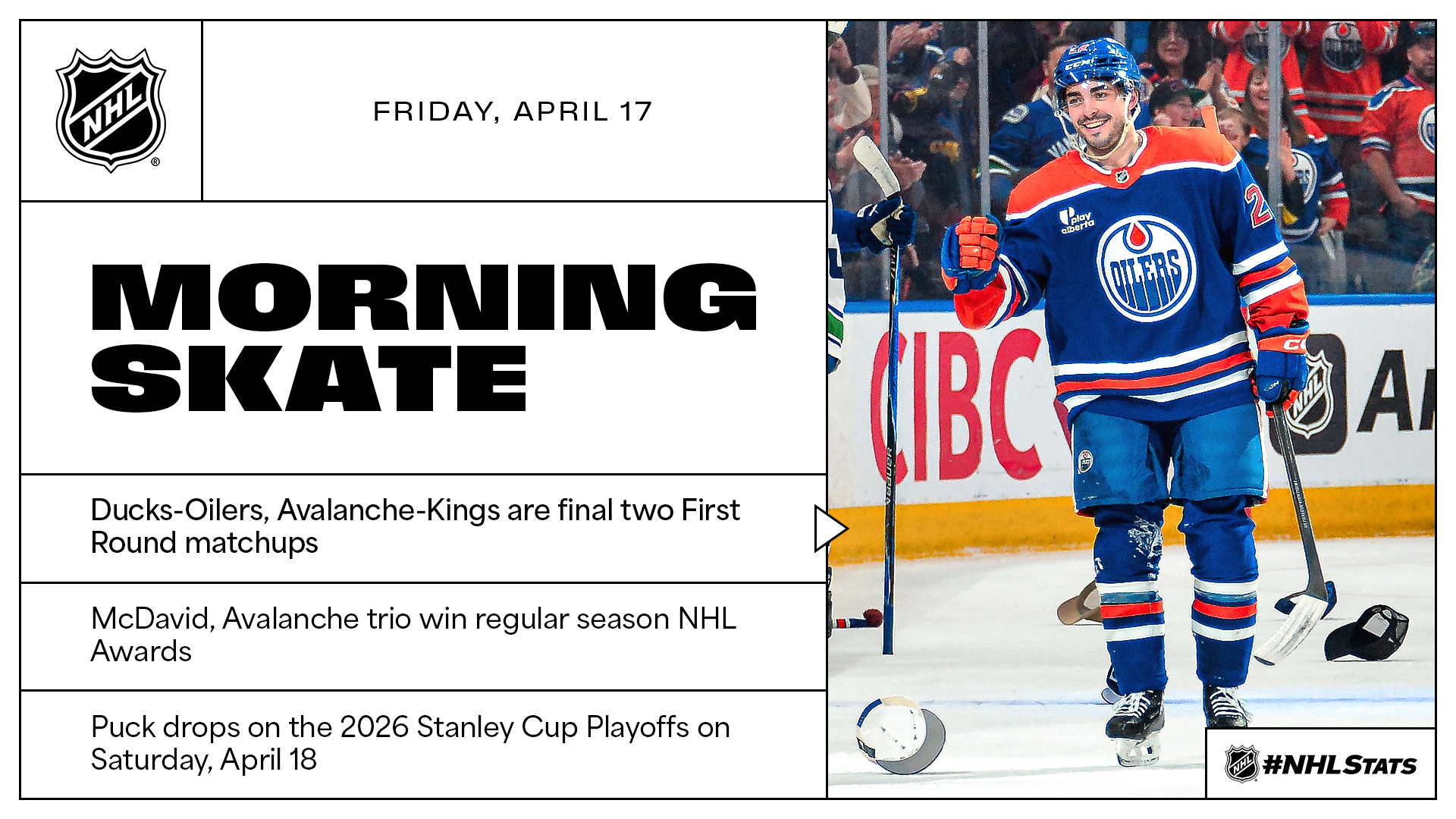 NHL Morning Skate – April 17, 2026