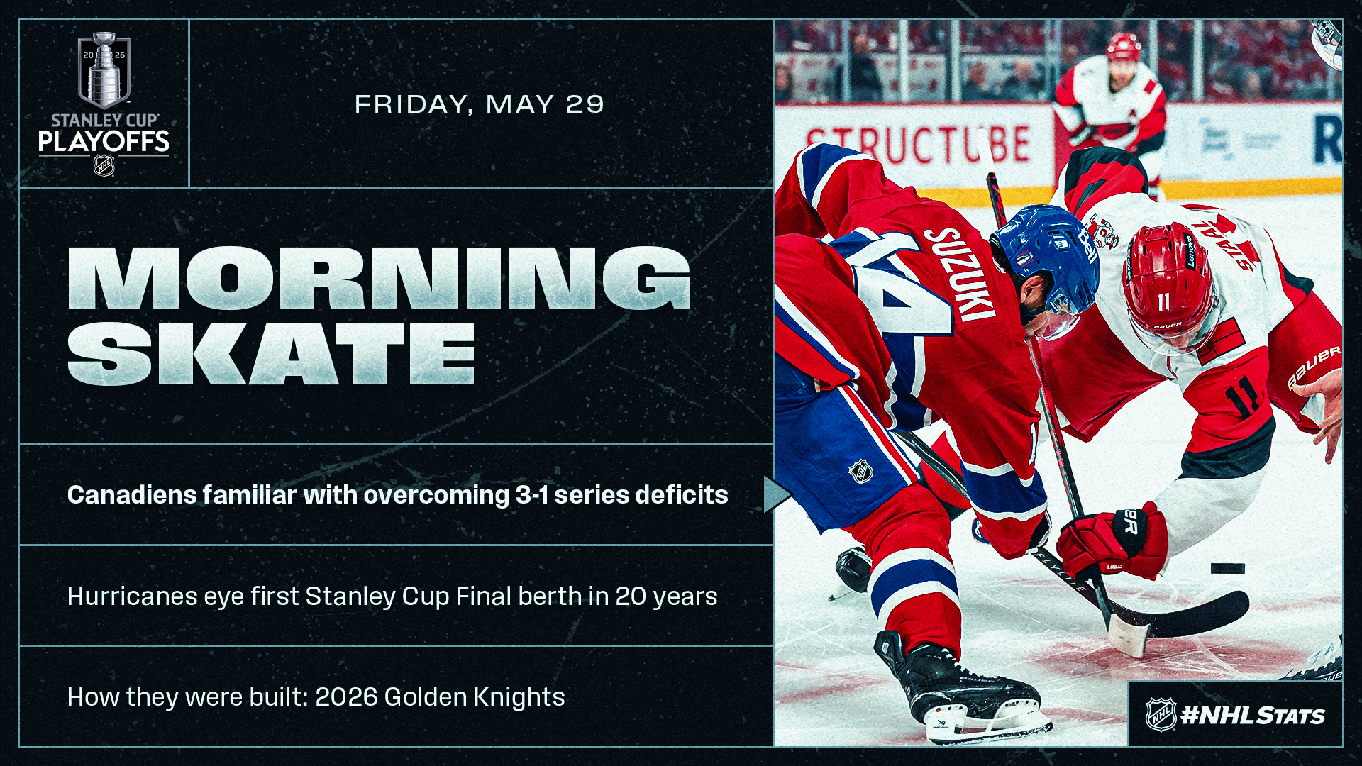 NHL Morning Skate: Stanley Cup Playoffs Edition – May 29, 2026