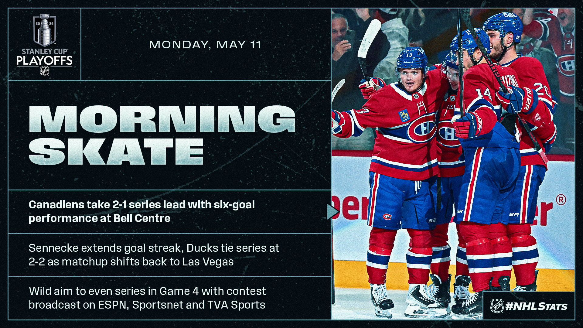 NHL Morning Skate: Stanley Cup Playoffs Edition – May 11, 2026
