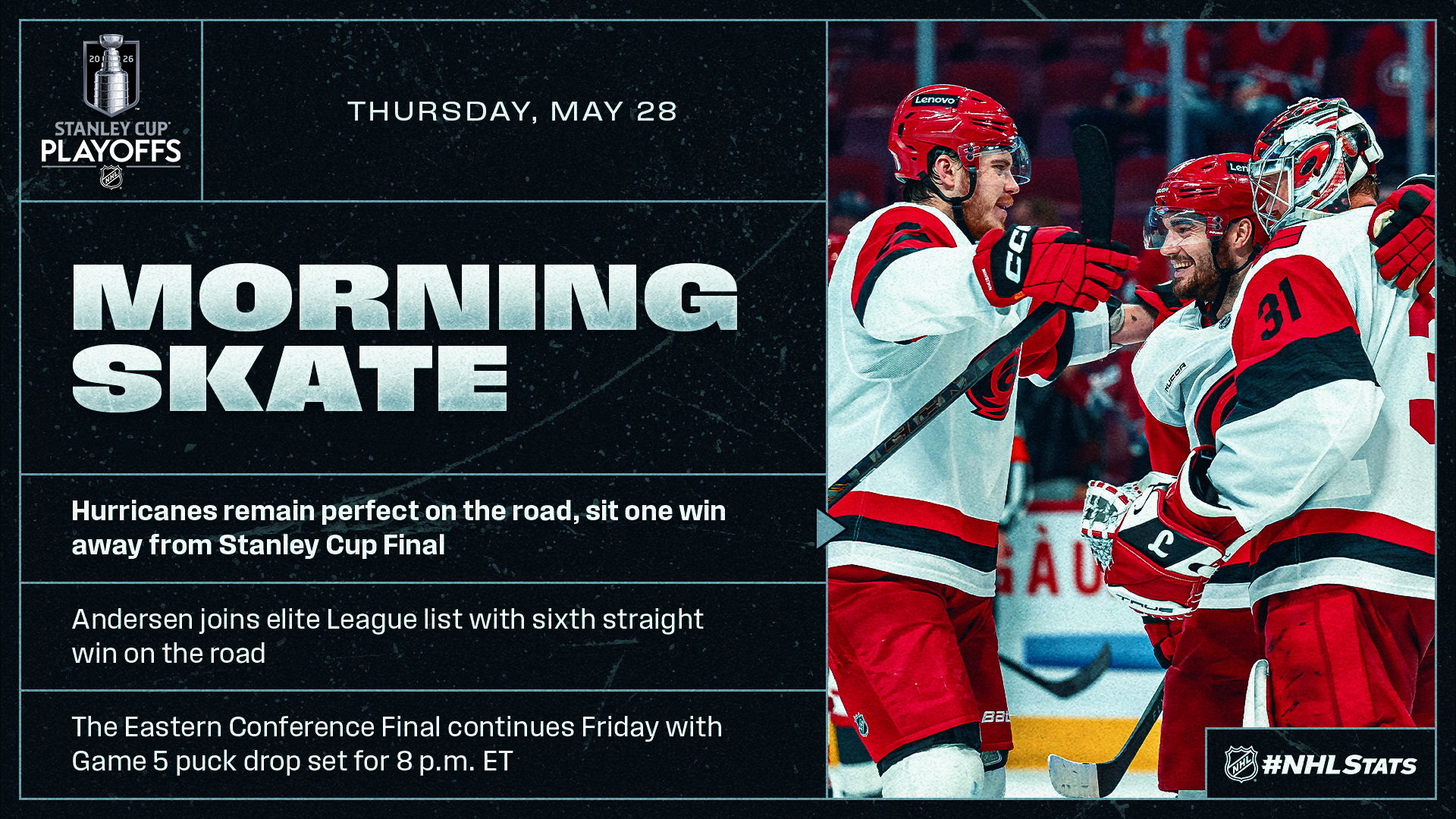 NHL Morning Skate: Stanley Cup Playoffs Edition – May 28, 2026