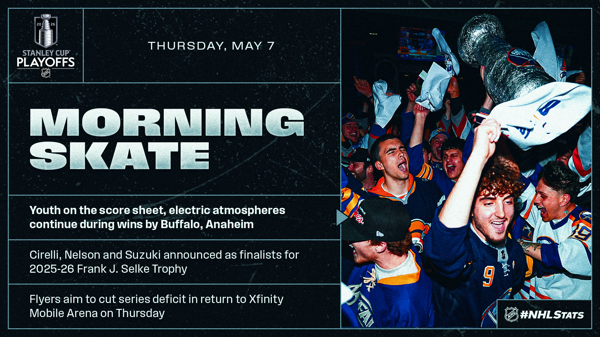 NHL Morning Skate: Stanley Cup Playoffs Edition – May 7, 2026