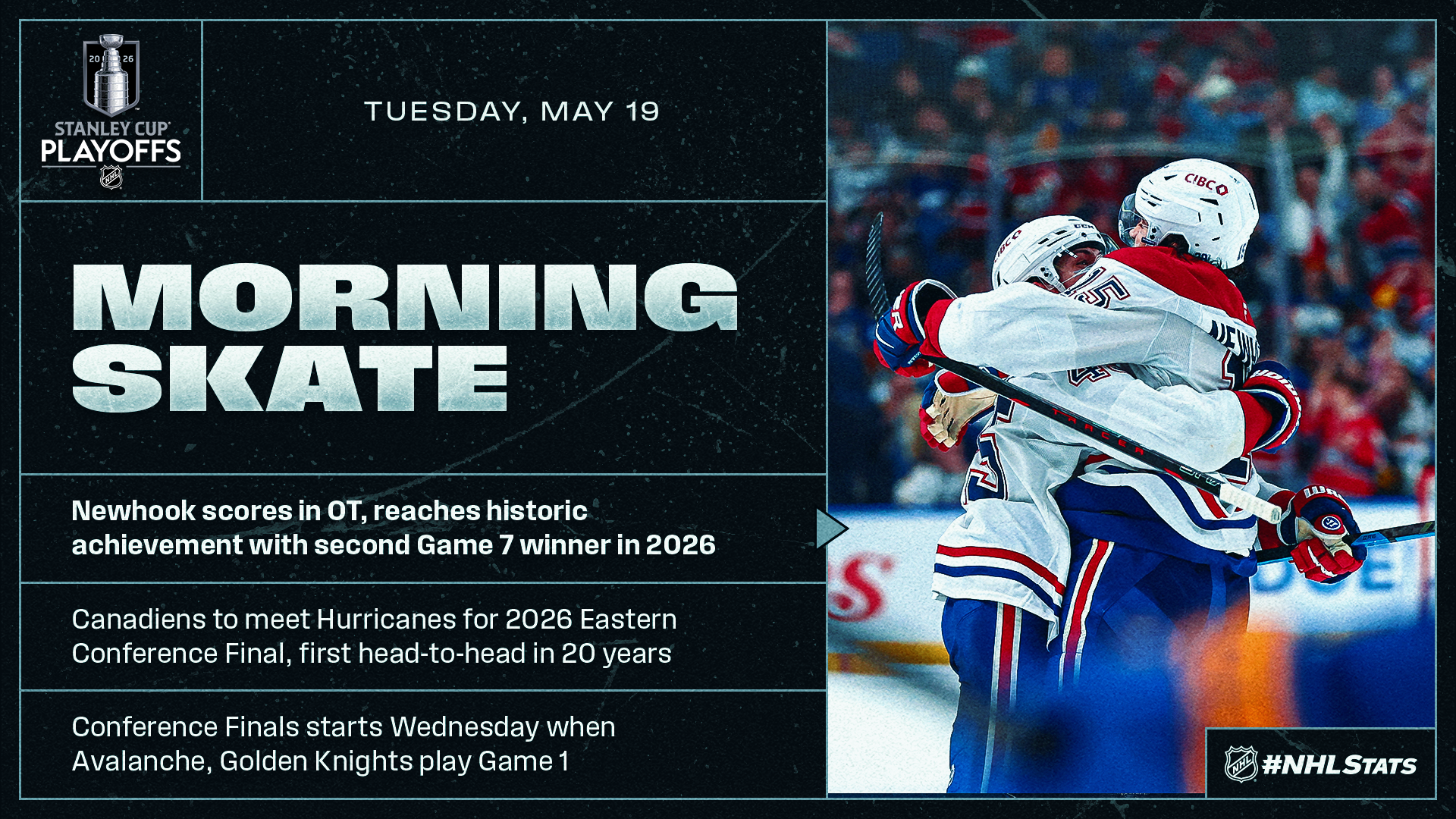 NHL Morning Skate: Stanley Cup Playoffs Edition – May 19, 2026
