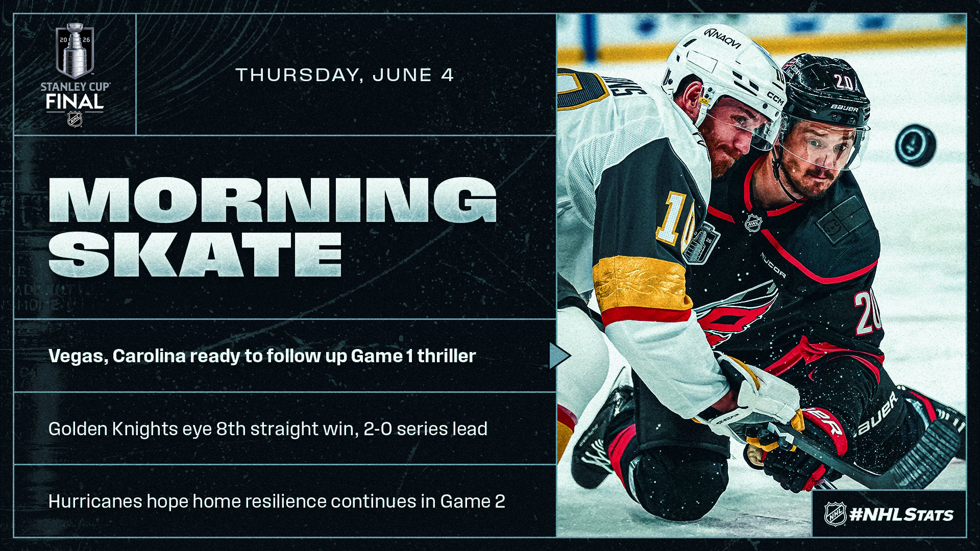 NHL Morning Skate: Stanley Cup Final Edition – June 4, 2026