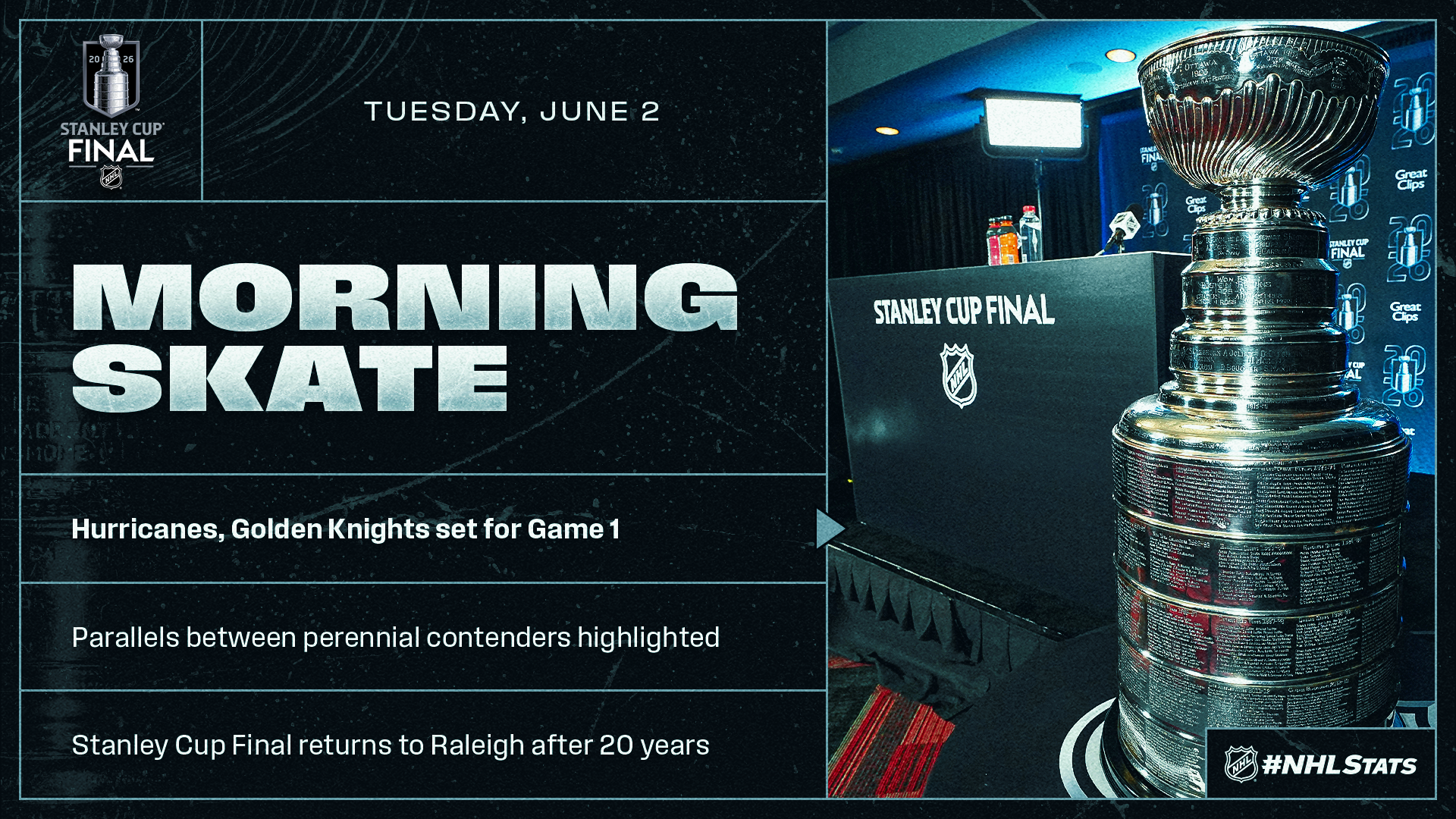 NHL Morning Skate: Stanley Cup Final Edition – June 2, 2026