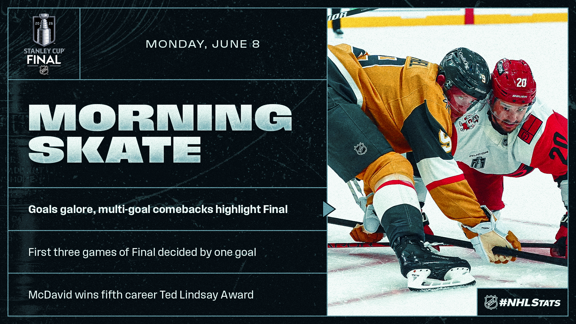 NHL Morning Skate: Stanley Cup Final Edition – June 8, 2026 