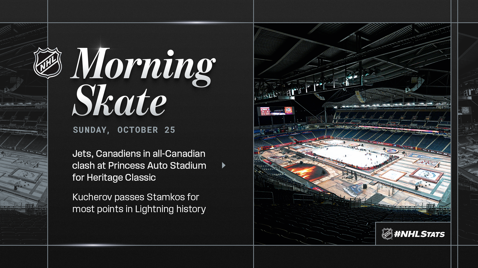 NHL Morning Skate – Oct. 25, 2026