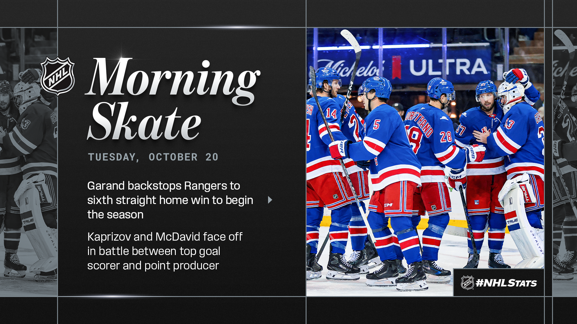 NHL Morning Skate – Oct. 20, 2026