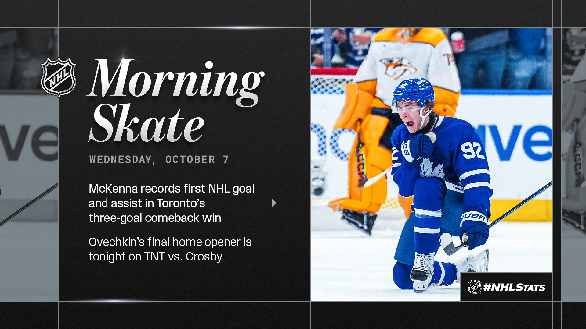 NHL Morning Skate – Oct. 7, 2026