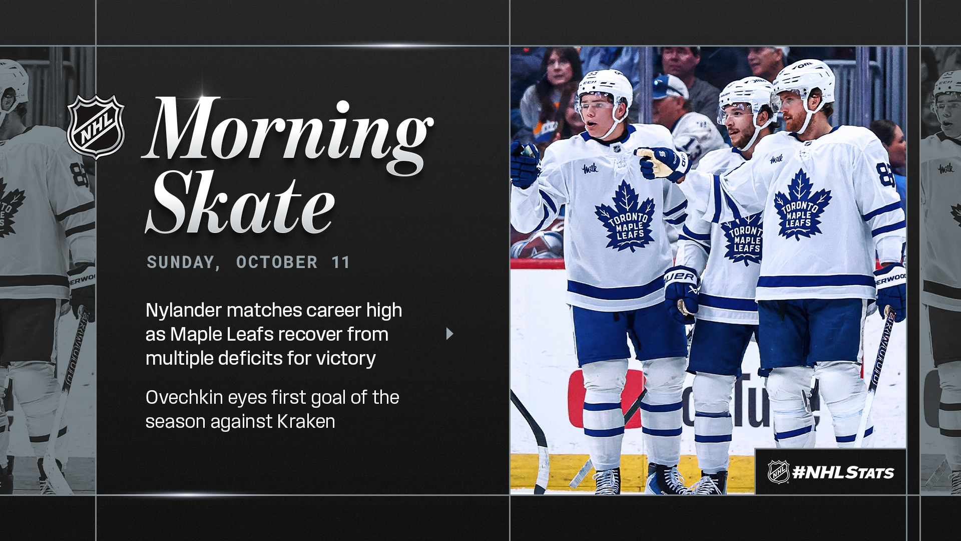 NHL Morning Skate – Oct. 11, 2026