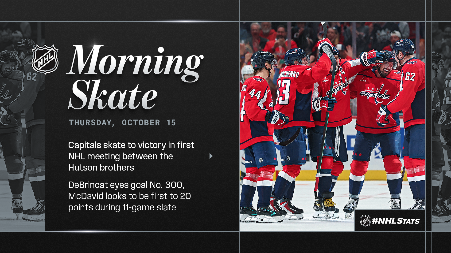 NHL Morning Skate – Oct. 15, 2026