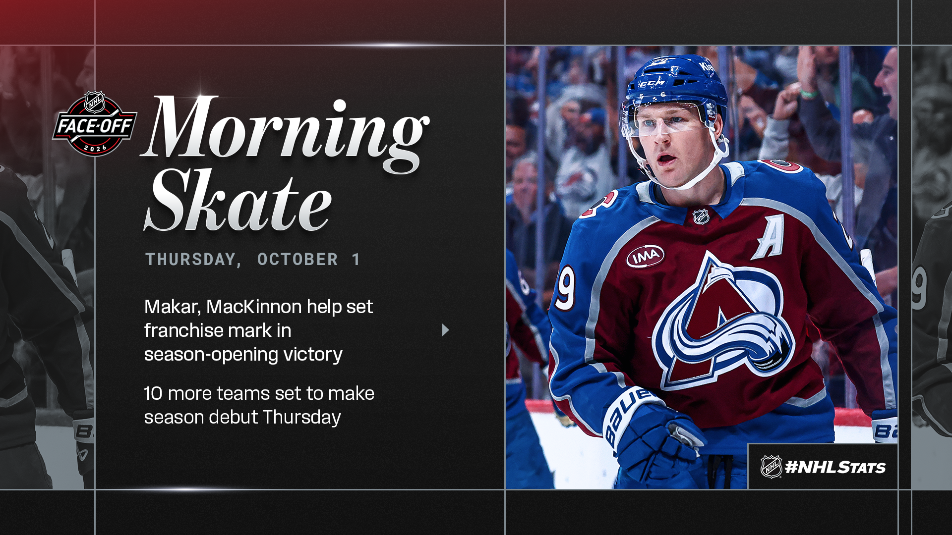 NHL Morning Skate – Oct. 1, 2026