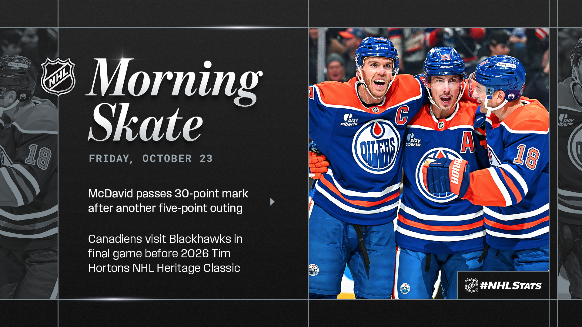 NHL Morning Skate – Oct. 23, 2026