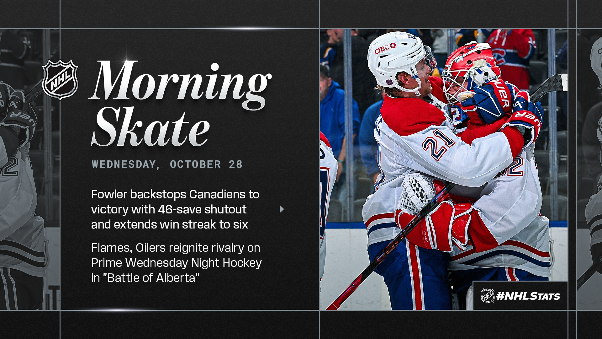 NHL Morning Skate – Oct. 28, 2026
