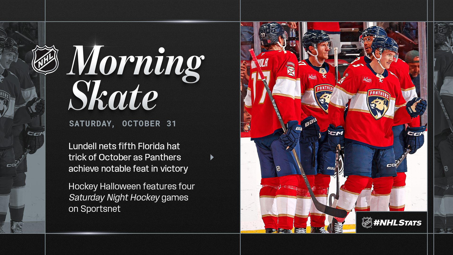 NHL Morning Skate – Oct. 31, 2026