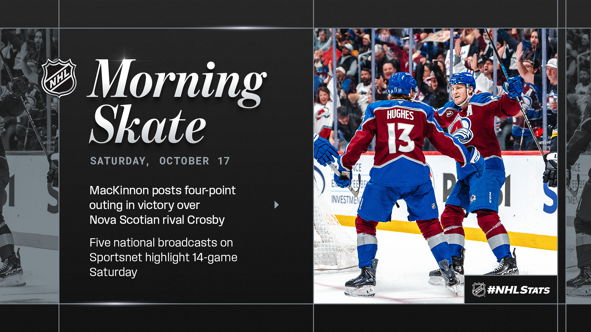 NHL Morning Skate – Oct. 17, 2026