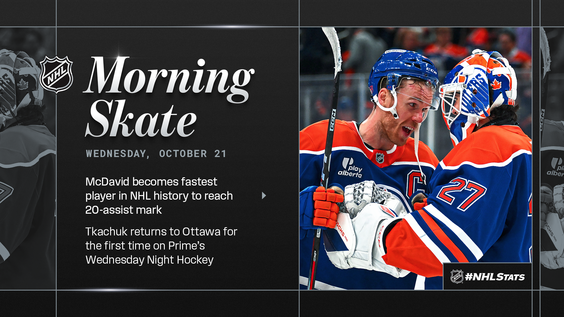 NHL Morning Skate – Oct. 21, 2026